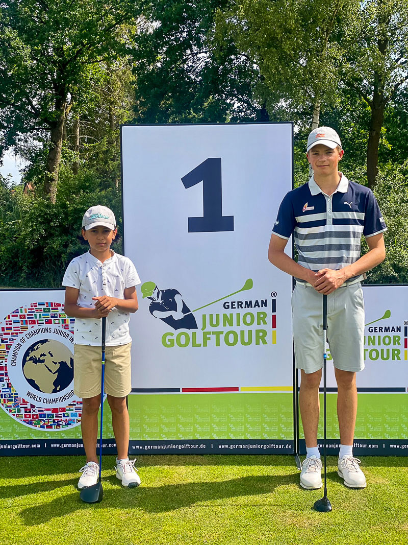 Marine Golfer bei der German Junior Golf Tour
Dan Eggers & Adam Dörge